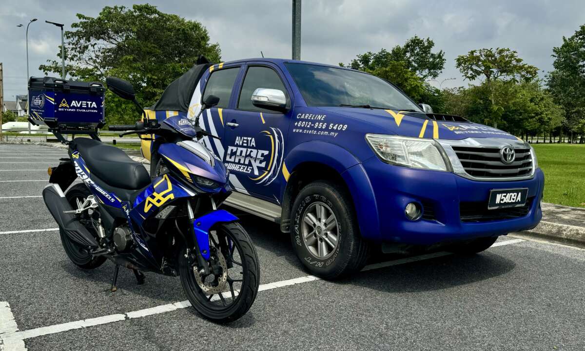 Flyin18T's tweet photo. #Aveta #Bikes Aveta Malaysia starts ‘Care on Wheels’ mobile service https://t.co/FL9GxEKyOz https://t.co/tLgnMO31gi