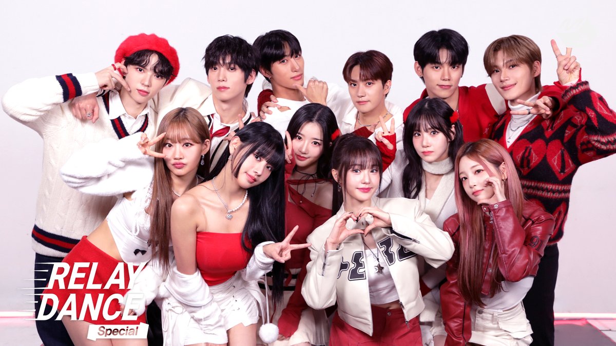 이프푸부터 손오공까지! 특(S-Class)출난 춤선의 주인공 여섯 그룹 열두 명의 멤버들과 함께 했습니다🤗 릴레이댄스 2023 스페셜☃️ 잠시 후 저녁 6시 최초공개! #릴댄2023스페셜 <a href="/JUSTB_Official/">JUSTB Official</a> <a href="/triplescosmos/">tripleS official</a> <a href="/KISSOFLIFE_S2/">KISS OF LIFE</a> <a href="/_EL7ZUPofficial/">EL7Z UP OFFICIAL</a> <a href="/EVNNE_official/">EVNNE</a> <a href="/_AMPERSANDONE_/">앰퍼샌드원 (AMPERS&ONE)</a> #RelayDance

▶