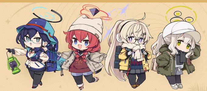 両作品のことを知らない人に「どっちがブルアカでどっちがゆるキャンでしょうか?」って聞いたら答えられなさそう。 