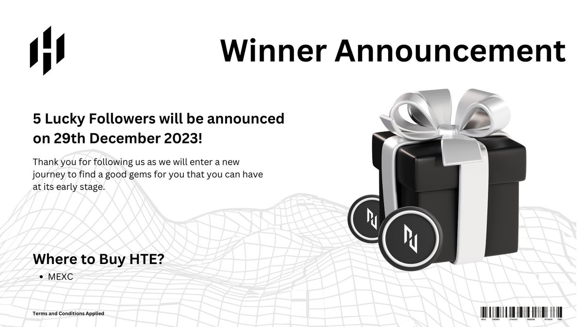 Huostarter's tweet photo. 5 Lucky Followers will bring home $500 [ $HTE ] Prize Pools. It will be announced tomorrow in this post-thread!

Thanks to @HeptonL3 for the sponsors and huge thanks to the powerful traders & gems finder @cryptodoc_ for the collaborations!

In the IDO phase, you will see more opportunities like this, so turn on your bell notification icon.