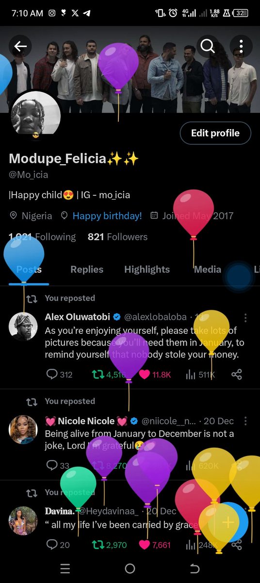 Mo_icia's tweet photo. Got balloons today !!!🎉🎉🎉🎉🎉🎉

Cheers to a new age🥂🍾🥂🥂🥂 https://t.co/ogGHHDgneQ