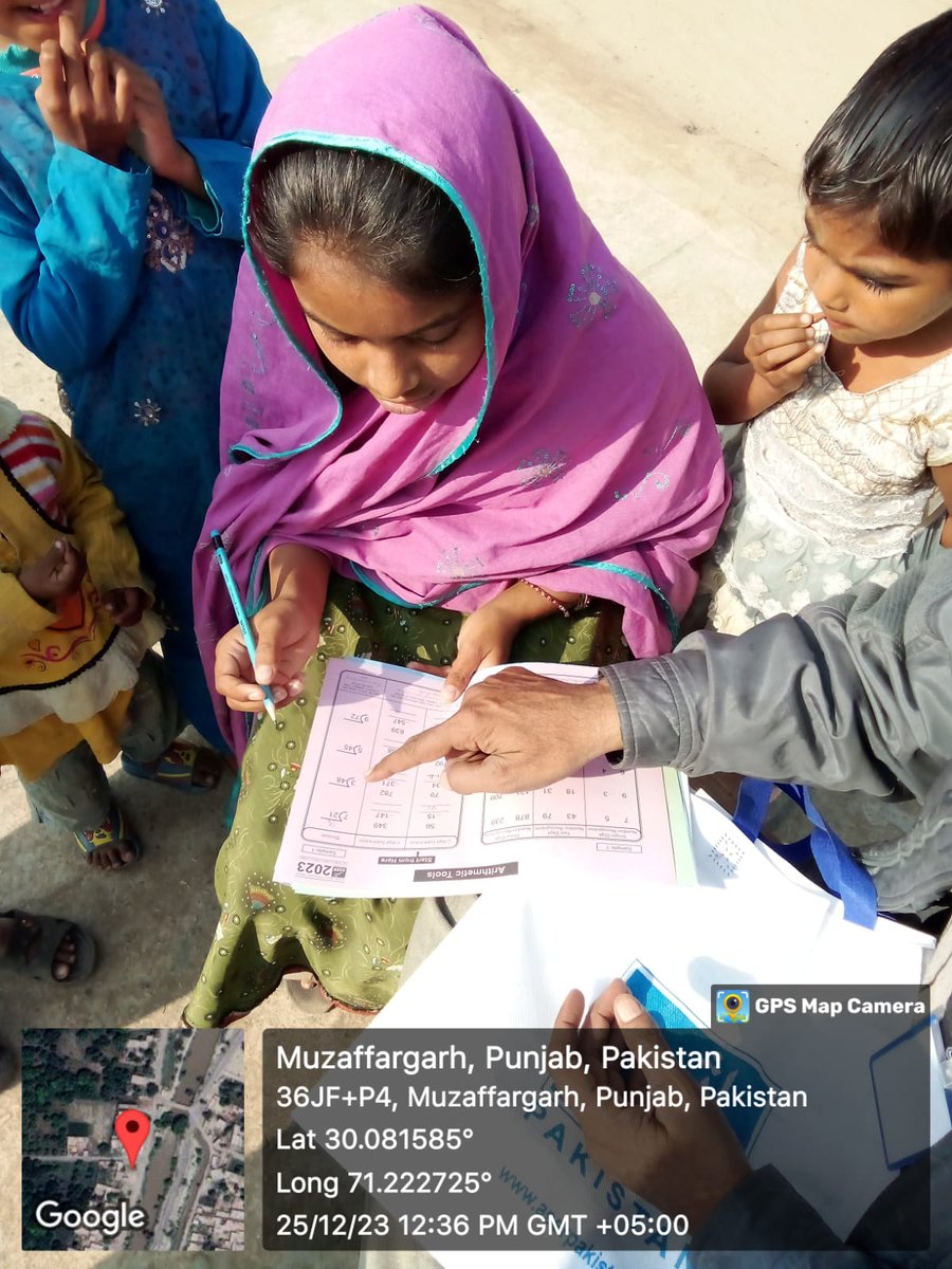 ASERPAKISTAN's tweet photo. #AserCycle23 updates!
Urban data collection in the household in district Muzzargargh for ASER 2023 cycle.
#aser23 #AserUrban #EducationForAll #EmpoweringCommunities #PakistanEducation #aserpakistan #ITACEC #ITA #FCDO #Pakistan #education #learning #citizenledassessment https://t.co/TRsHhiiOZ9