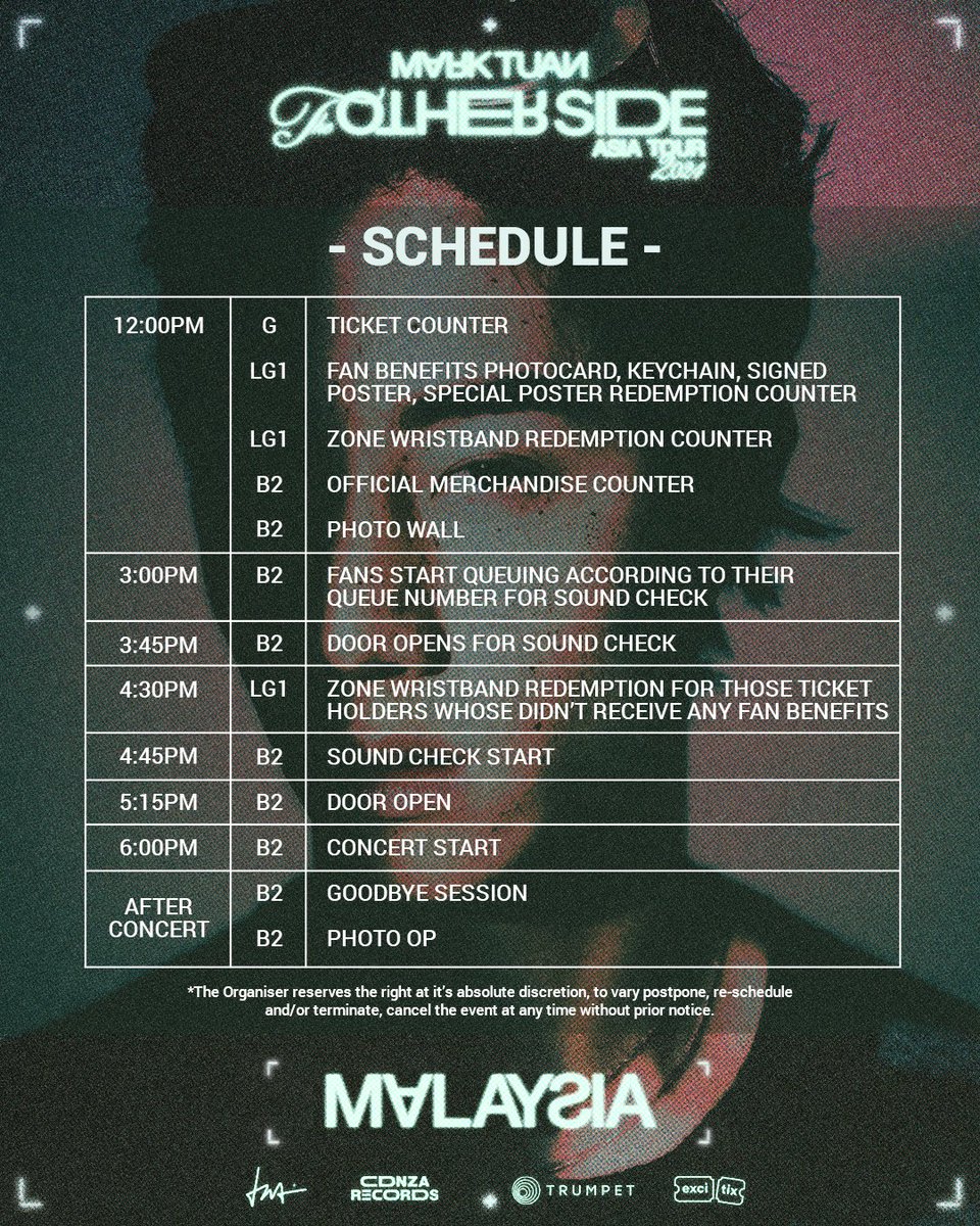hellotrumpet's tweet photo. Mark Tuan's 'The Other Side' Asia Tour 2024 in Malaysia FAQ part 2

#MarkTuan #Mark #마크 #段宜恩 #theothersideasiatour #theothersidekl #trumpetinternational https://t.co/EXEsxV52cF