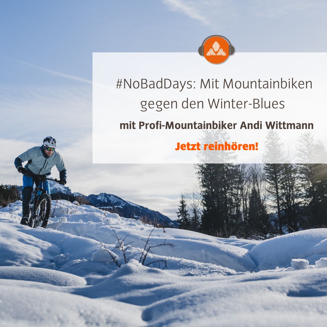 🎧 Neuer Podcast: #NoBadDays - Mit Mountainbiken gegen den Winter-Blues! 

Mit Profi-Biker Andi Wittmann 🙌

Alternative zum #wintersport? Bike-Setup? Bekleidung? Fahrtechnik?

"Inside Outdoor" 👉 vde.me/7WT überall wo es Podcasts gibt! #spotify #apple #youtube