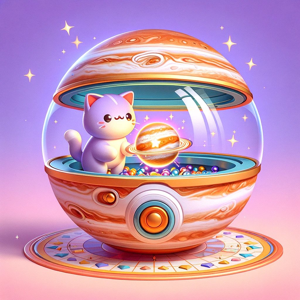GACHAPON7777's tweet photo. 🌌 Spotted: A wild @GACHAPON7777
kitty navigating the Jovian system! 📷@JupiterExchange , your gravity’s got nothing on our #GACHA charms. Here’s to riding the crypto orbits together! 📷📷 https://t.co/RUPuI8U0Qk