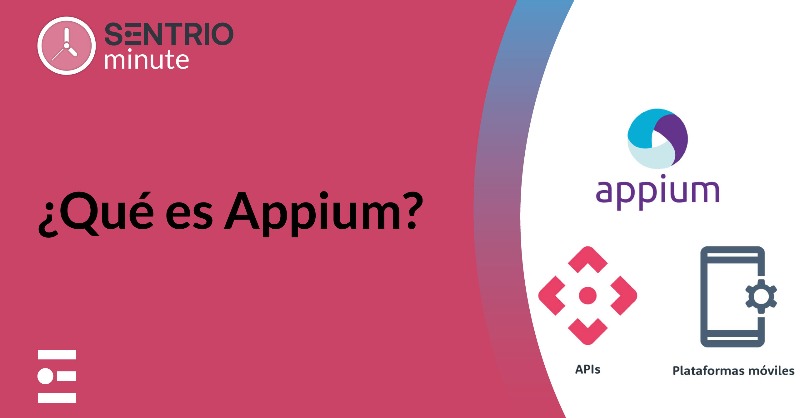SentrioVSM's tweet photo. ¿Conoces #Appium? ✅ Descubre en un minuto qué es, para qué sirve y cómo utilizar esta herramienta de automatización de pruebas ▶️.
#testing #desarrollomovil #mobiletesting #sentriominute