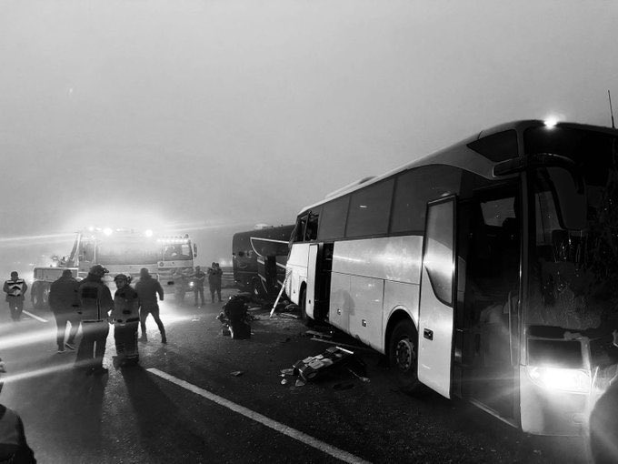 Kuzey Marmara Otoyolu’nda meydana gelen trafik kazasında hayatını kaybeden vatandaşlarımıza Allah’tan rahmet,yakınlarına sabır diliyorum. 
Yaralı vatandaşlarımıza acil şifalar diliyorum.