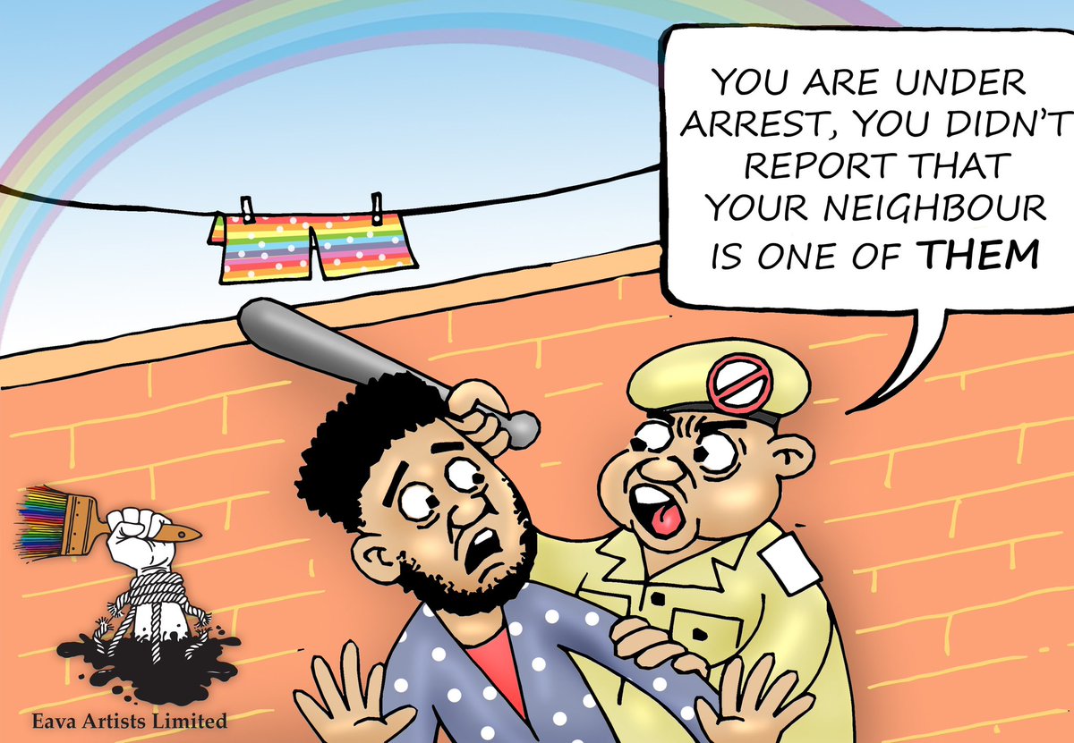 Under the Anti-Homosexuality Act (#AHA), any individual found in possession of rainbow colors may be arrested, as it can be deemed as promotion or grooming, and is subject to 20 years of imprisonment.

#KnowYourLaws 
#HumanRightsAreUniversal 

<a href="/amnesty/">Amnesty International</a>