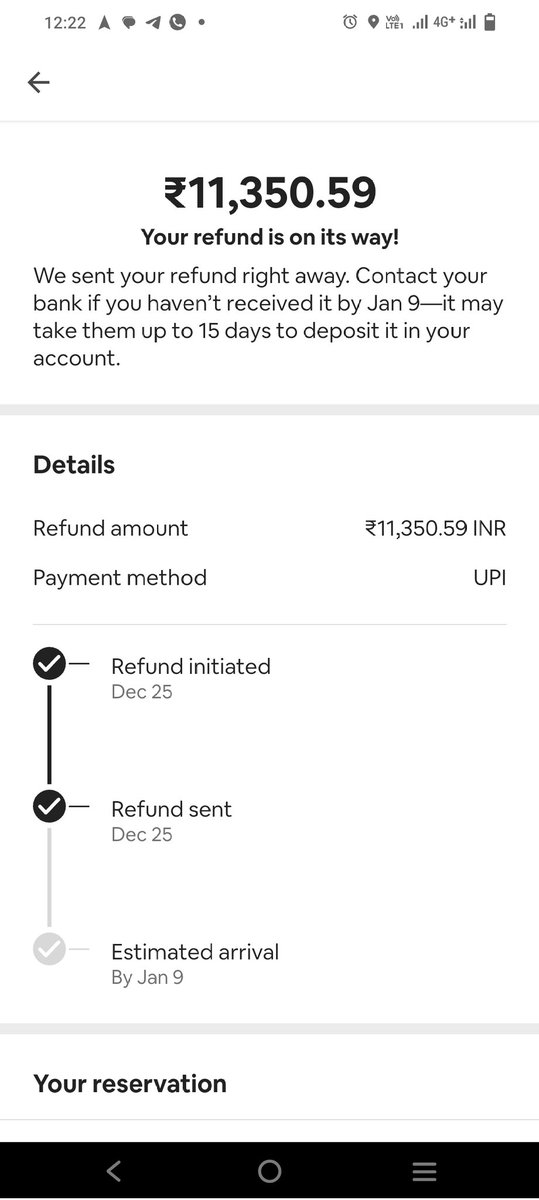 punitagarwal87's tweet photo. @Airbnb @Airbnb_in @AirbnbHelp  
Mail ID - PUNITAGARWAL87@GMAIL.COM
I m yet to receive my 2 refund of Rs. 11,350.39 initiated on 25th dec 23 and Rs. 17,656.48 initiated on 27th dec 23. You have charged me without prior booking confirmation then why taking so much time to refund. https://t.co/dXTmhFiCaH