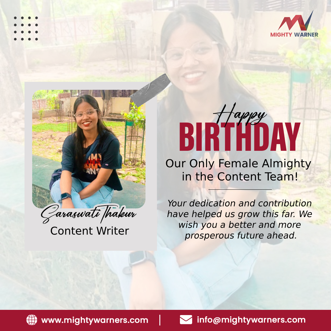 WarnersMighty's tweet photo. Wishing a fantastic day to our incredible content writer at Mighty Warner, Sarswati Thakur!
.
#mightywarner #Birthday #birthdaypost #birthdaywishes #birthdayboy #birthdayballoons #birthdaydecoration #picoftheday #photooftheday #photoshoot #Dhoom4 #viral #trending #specialday https://t.co/ha2imHzjF0