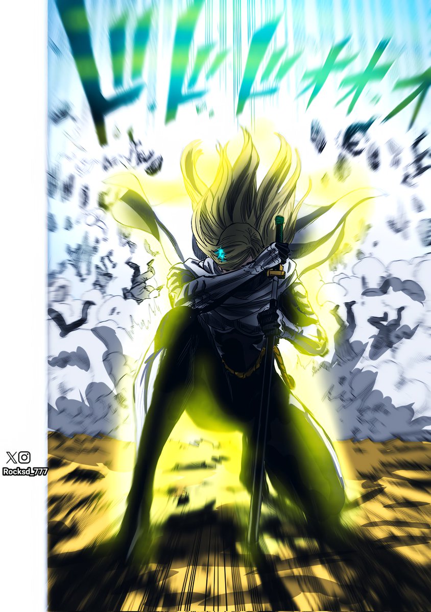 Rocksd_777's tweet photo. One Slash 🔥
One punch man chapter 199
Colored by me

#OnePunchMan #OnePunchMan199 #opm #ワンパンマン #mangacoloring #mangaart https://t.co/ldOhiwdeM7