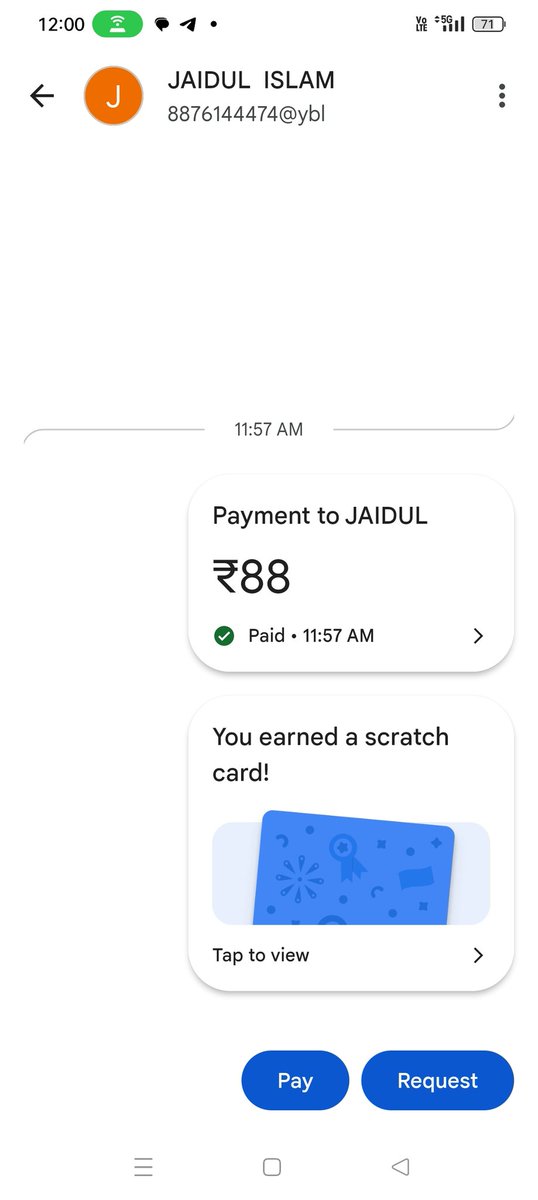 muzbrajesh's tweet photo. @ola_supports just I had a ride, fare became in my account 44rs where as rider showed 88 and forcely he took 88 rs, all ref below attached.@nitin_gadkari @PMOIndia @DGPAssamPolice @himantabiswa https://t.co/CymOaq6w7b