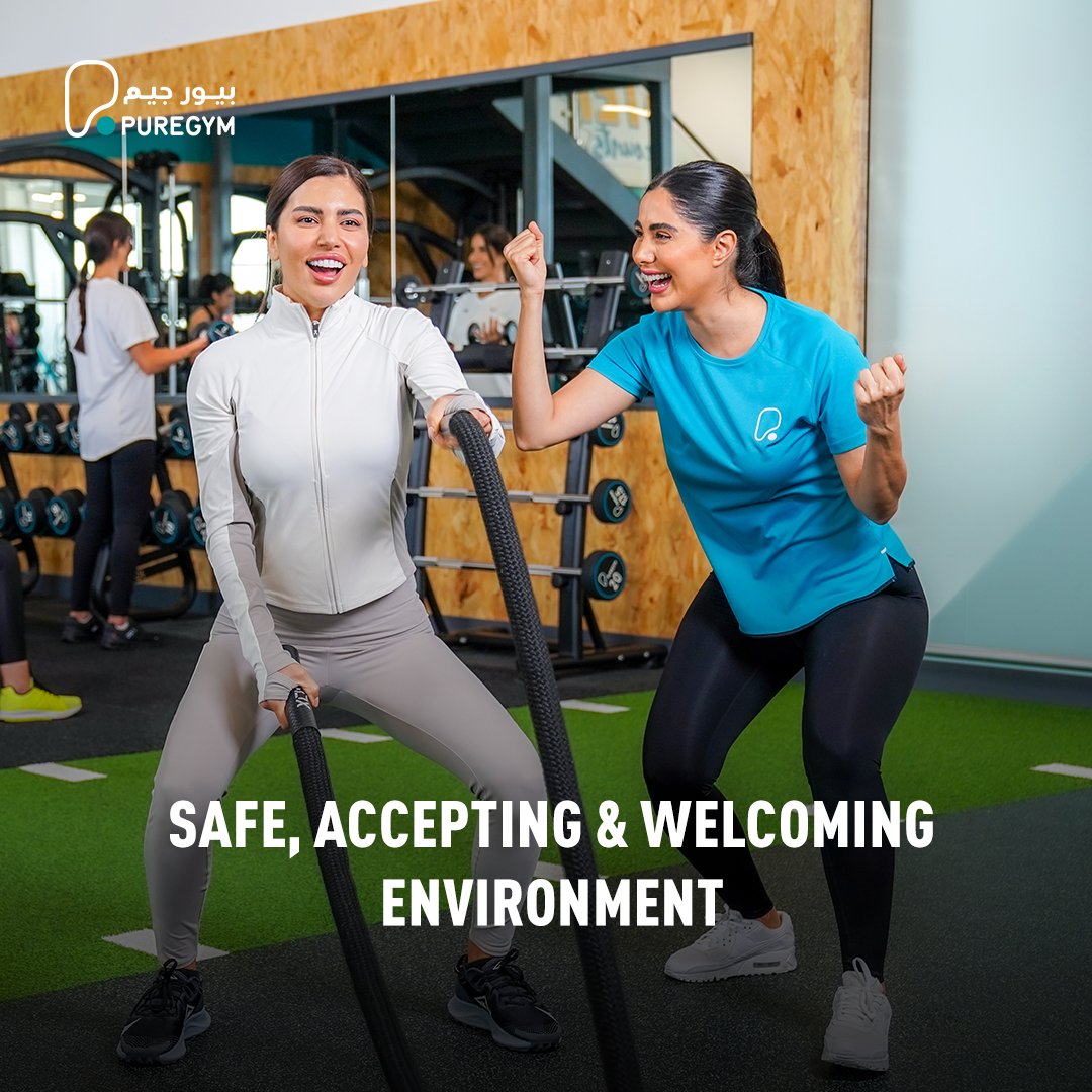 We're committed to bringing high quality, affordable gyms to everyone. ✨
Our mission is to provide our members with a safe, accepting, and welcoming environment, with the support and inspiration they need, when they need it. #EverybodyWelcome
#PureGymUAE