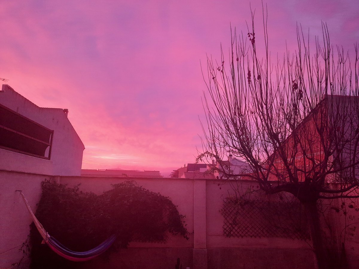 El amanecer de hoy 🤩