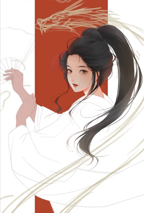 謹賀新年をどこに描こうという…あとはお正月に。(おわりますように#wip 