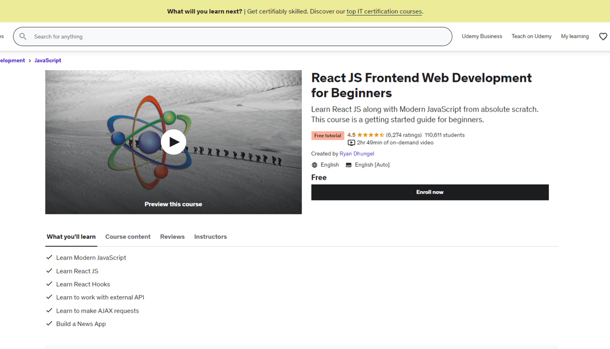 Udemy is a goldmine for FREE courses. Here are 10 FREE Udemy courses to ...