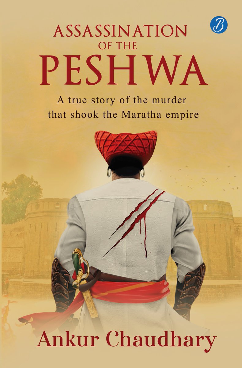 Have read this true tale from Maratha history? 
'Assassination of the Peshwa'

#Indianbooks #Indianhistory #NewBooks #Read #Maratha