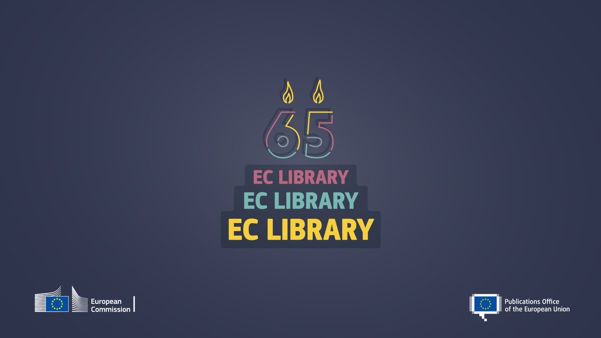 GlenKCampbell's tweet image. 65 candles to blow and celebrate 65 years of knowledge and growth! 🎉
The @EU_Commission Library, born in 1958, continues to evolve with the times, embracing technology to enhance user experience!
#EClibrary
#AIinLibraries
@carol_riccalton @stella_savova
@DigitalSkillsEU