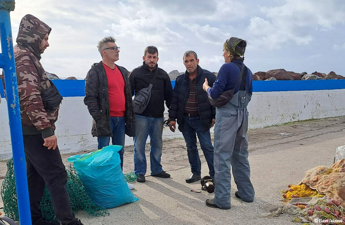 ornithologiki's tweet image. 🌊In cooperation with fishermen in the Gulf of Kalloni, in #Lesvos island, @ornithologiki and @iseaorg are trialing -first for Greece- mitigation methods to reduce accidental #bycatch of seabirds, under the framework of the #LIFEPanPuffinus project: ➡️ bit.ly/48zD41q