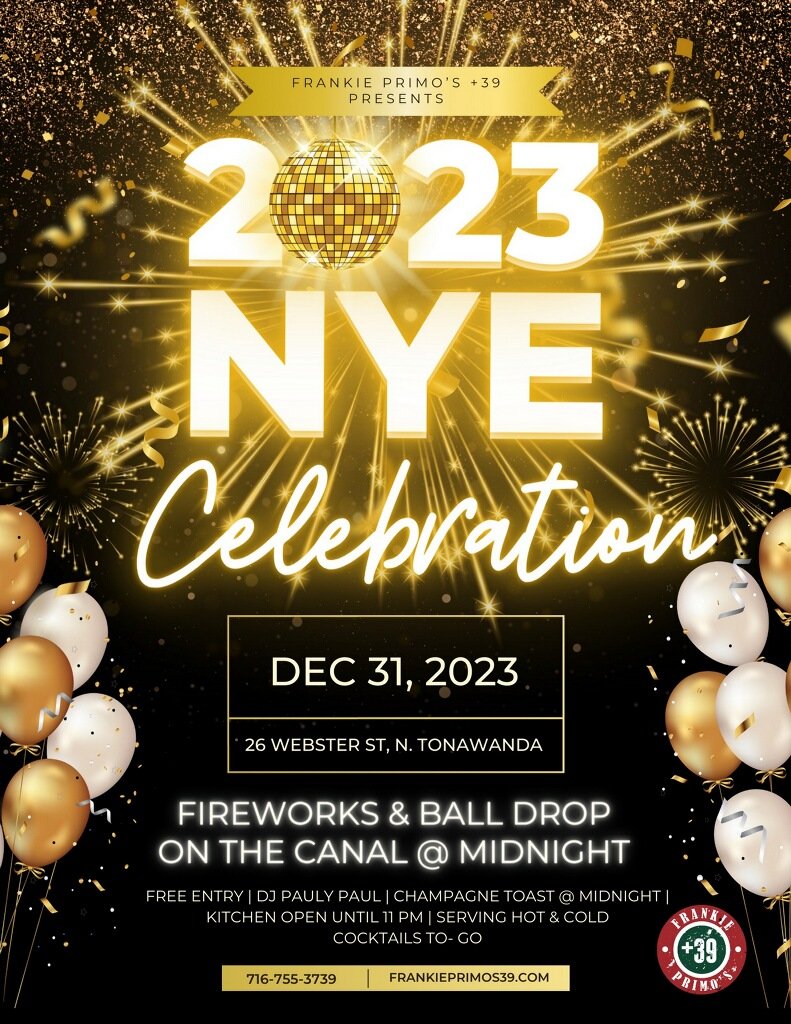 PlusThreeNine's tweet photo. What are you doing NYE?  The Tonawandas are bringing back the ball drop, followed by fireworks at midnight. https://t.co/SyI2WHId6K
