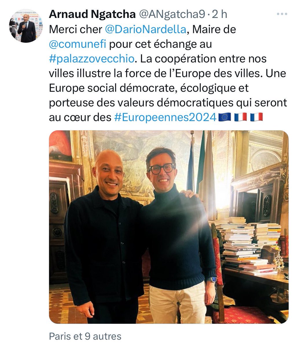 Je sais qu'on est concentré sur le #Tahitigate mais je me dis qu'il faudrait regarder de beaucoup plus pres M. Ngatcha 🔍

Sans aucun mandat officiel des Parisiens et aucun accord du #ConseildeParis, cet adjoint fantôme voyage non stop a travers le monde. Je vous dis pas ses…