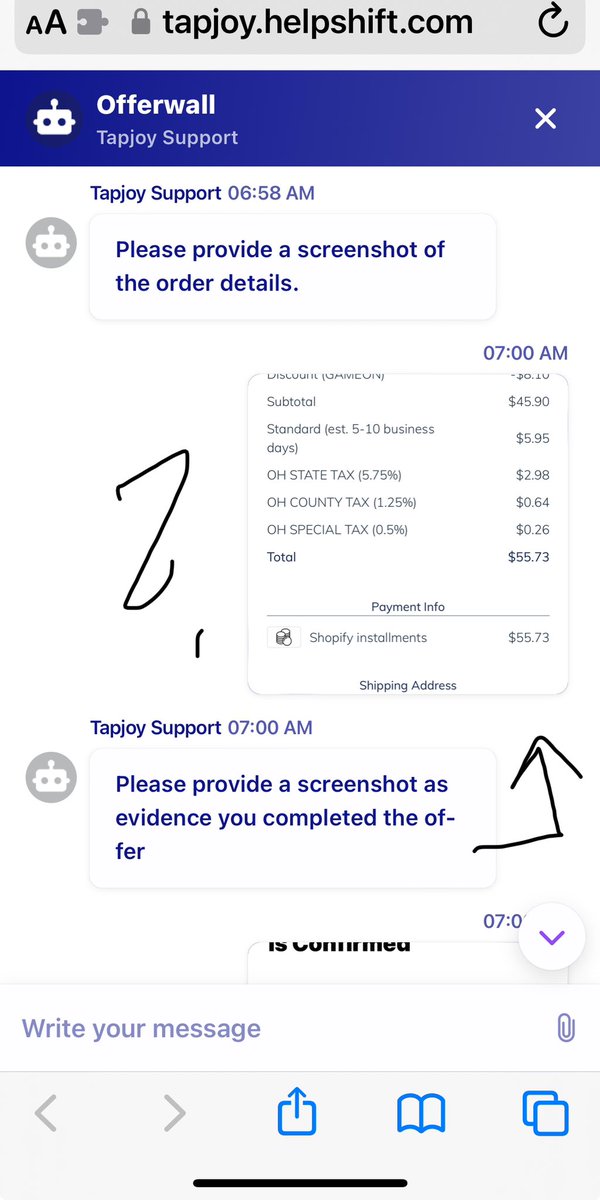 JBWT77's tweet photo. @tapjoy @scopely @YahtzeeBuddies #fyp #ScamAlert be careful!!! https://t.co/yaleTlXMU7