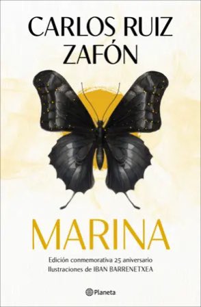 UniversoDSilvia's tweet photo. 💥BOMBAZO💥

No, no es una inocentada. Podéis comprobarlo en su web. 

El 6 de marzo @Planetadelibros publicará una edición especial ilustrada en tapa dura con sobrecubierta de #Marina de Carlos Ruiz Zafón. Costará 20,90€ https://t.co/GML5YaVK7h