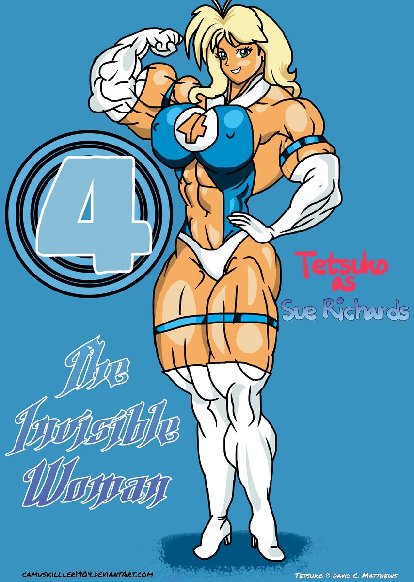camuskilllerArt's tweet photo. Tetsuko Tribute Repost
Original character created by @dcm_artist
I hope you like It 😉
#Original #tetsuko #musclegirl https://t.co/Chxb976Tkf