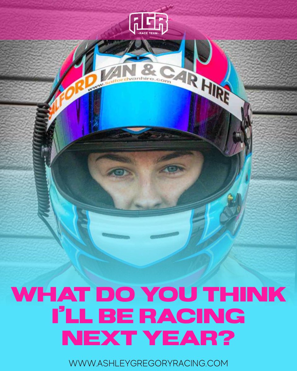 ⏰📝 My 2024 program isn’t too far away from being confirmed - Any guesses as to what next season has in store? 🤔

#AshleyGregoryRacing #Racing #GirlPower #WomenInRacing #ChasingTheDream #GirlPower #WomenInRacing #ChasingTheDream