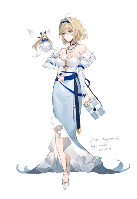 #東方project #アリス・マーガトロイド  前の絵を補足する 