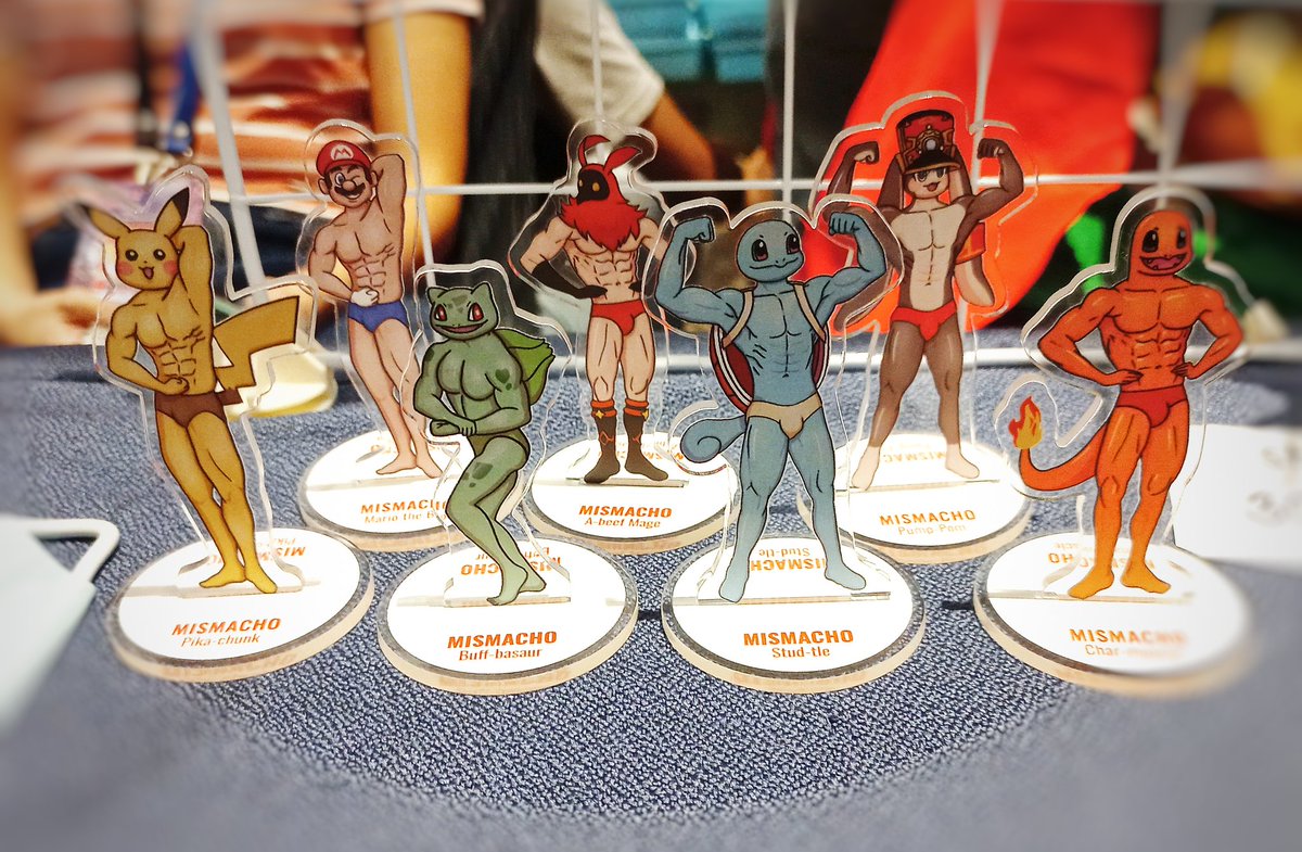 hush_hush_art's tweet image. MISMACHO now available as acrylic standees.
Grab them at Cosplay Matsuri until Saturday

#Cosmatsuri2023 #cosmatsu2023