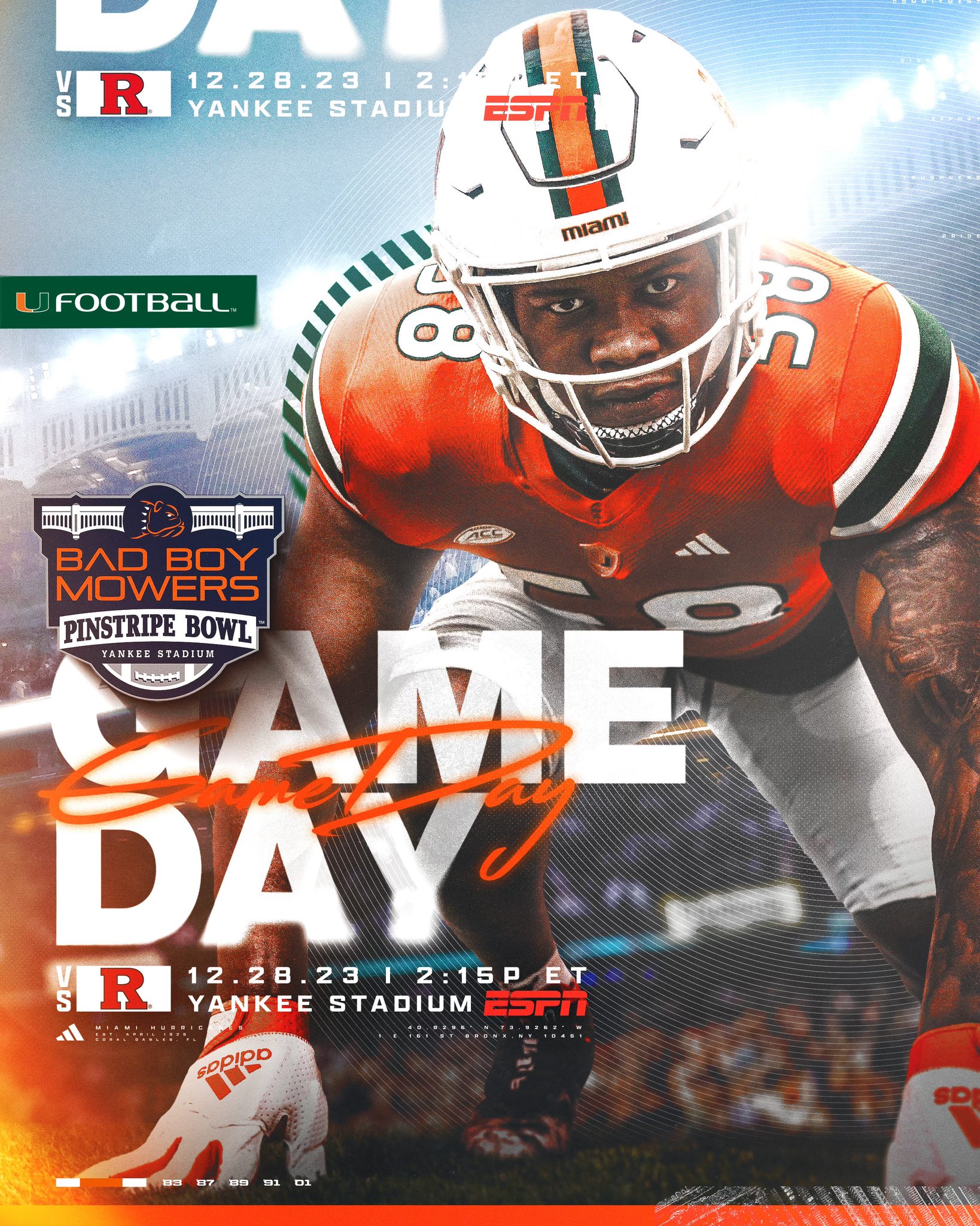 Miami Hurricanes Football on X