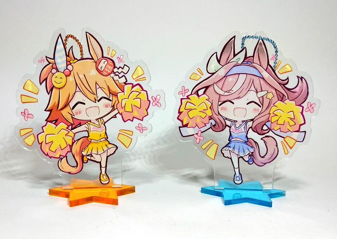 アクリルが届きましたー!!!とてもかわいくできてる!!!明後日のコミケに持っていきます! 