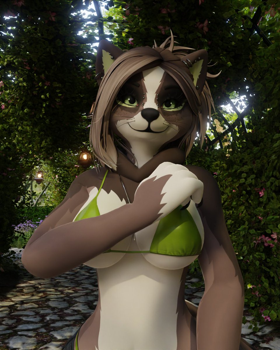 SatKartoffel's tweet photo. [Gumroad][Render] Busy morning for me it seems.. Working on the Meeko release too! Did some renders for my gumroad page, next step ingame pictures! #vrchatfurry #furryvrchat #Render #foxipaw #Meeko https://t.co/iEKIFuhHbS