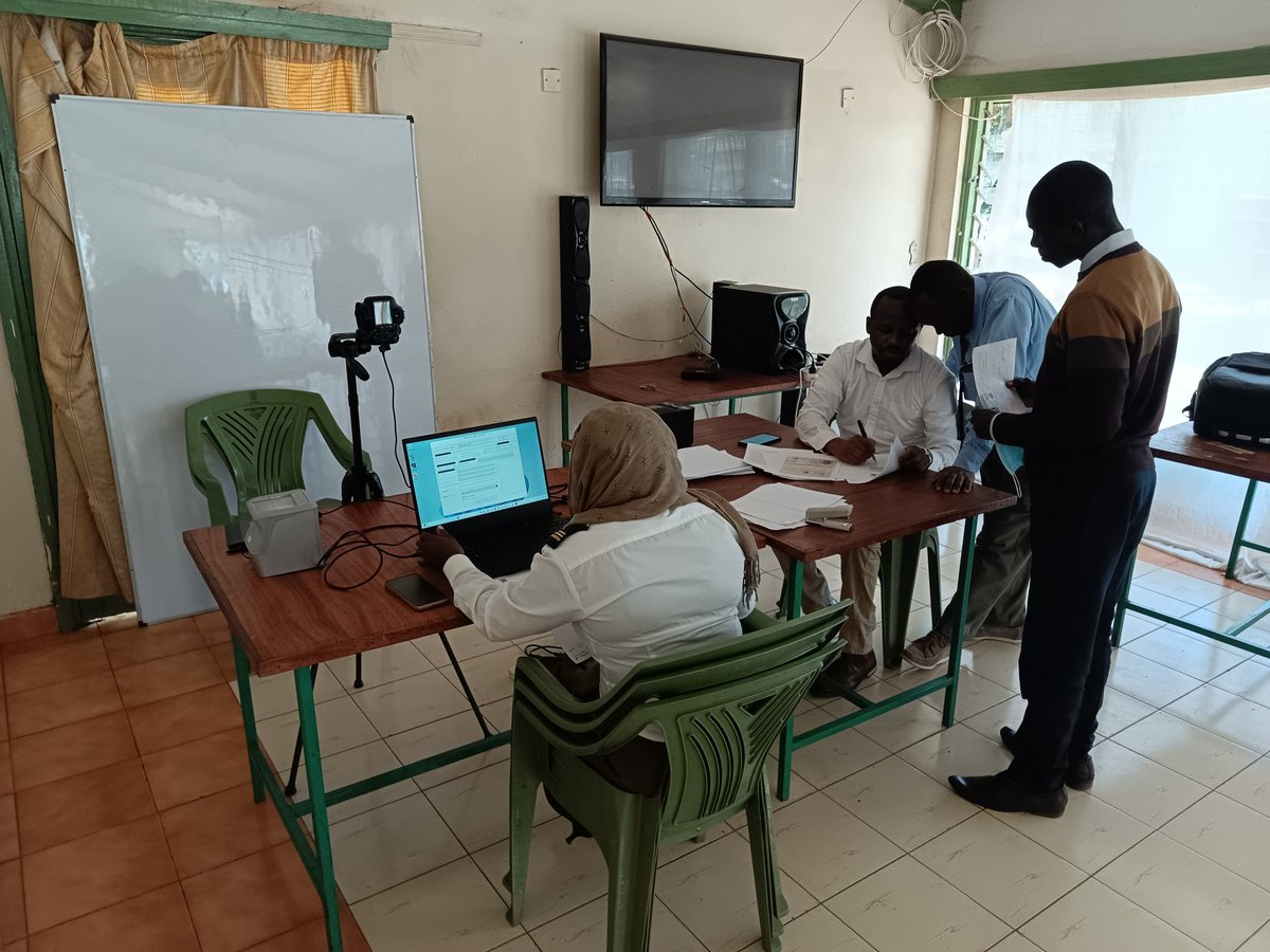 Biometric Data Capture for issuing passports to NYS Service men and women going out for quality jobs in Israel and Kuwait currently going on at Ruaraka. For the first time in history NYS is a processing centre for passports 
#1MillionJobs
#WalkingTheTalk