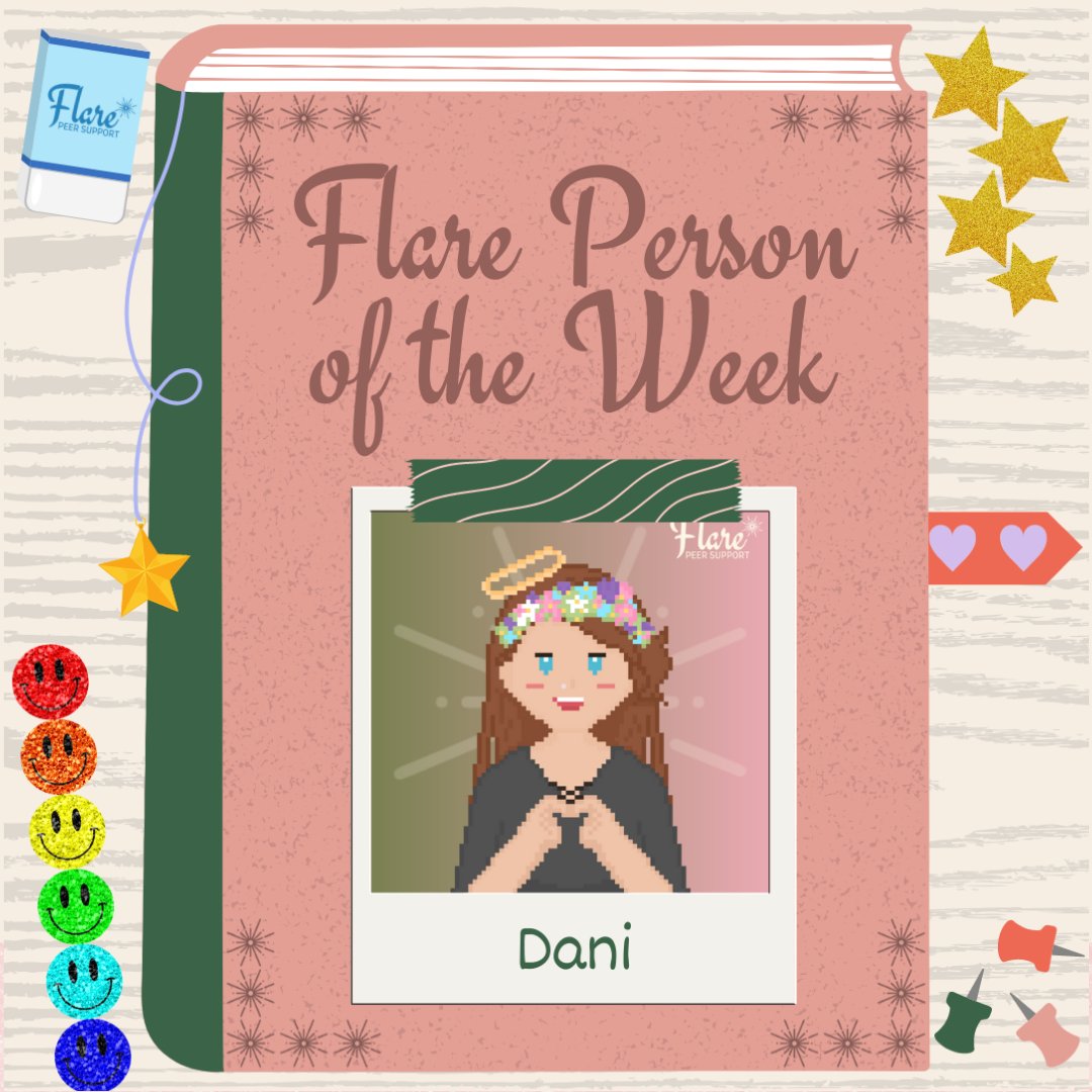 FlareCares's tweet photo. 🌟 Introducing our #FlarePersonoftheWeek: Dani, our amazing moderator! 🙌💬 Thank you, Dani, for your dedication, inspiration, and positive energy. Your contributions make our #community shine even brighter. Let's celebrate Dani's awesomeness together!
-
#mentalhealth #support https://t.co/RVJnWdJMx8