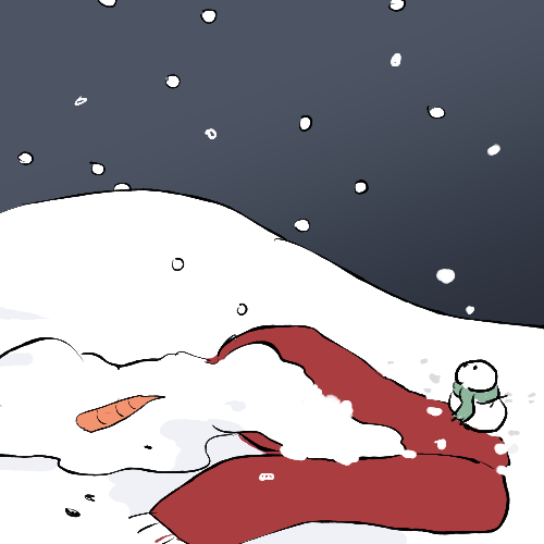 「green scarf snow」 illustration images(Latest)