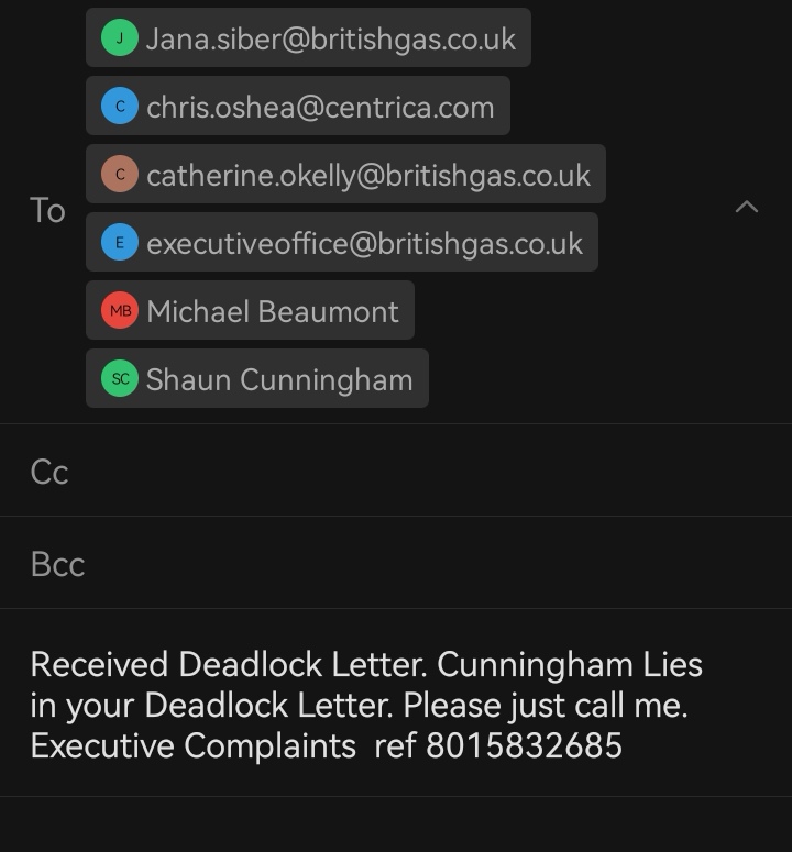 supercafemocha's tweet photo. @dr_senior1 @BritishGas You might want to email these email addresses for hope someone competent will reply to you. https://t.co/j9gE7ZO4ga