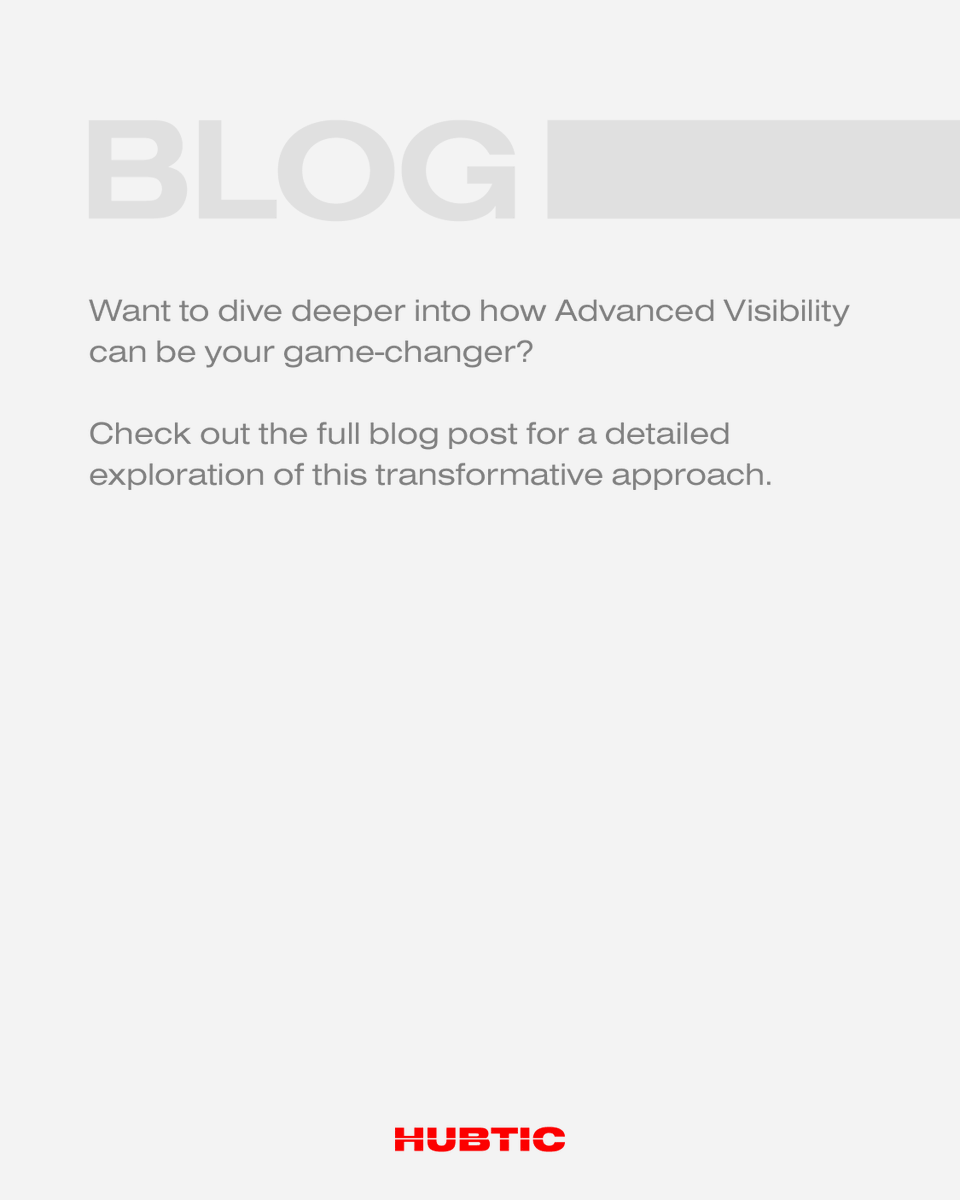 hubtic's tweet image. 👀🛣️ Discover in our blog how Advanced Visibility is not just a concept but a reality shaping the backbone of successful companies. Get insights into leveraging this tech for your business.

🔗hubtic.com/blog/how-advan…

#Hubtic
#AdvancedVisibility
#HubticBlog