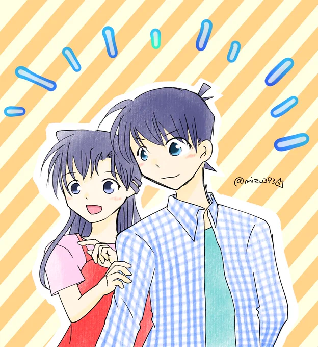 #今年も残りわずかなのでお気に入りの4枚を貼る新蘭コ蘭ちゃん編。 