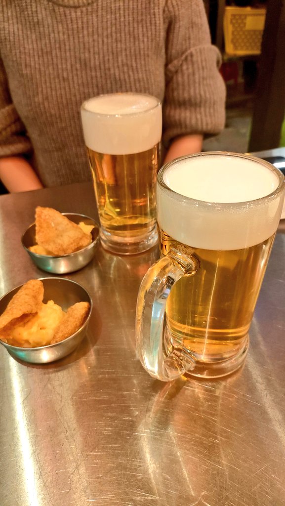 おつかれさまです🍺

弊社は29日まで営業ですが、
一足早く納めて念願のビール！！！！

#企業公式がお疲れ様を言い合う