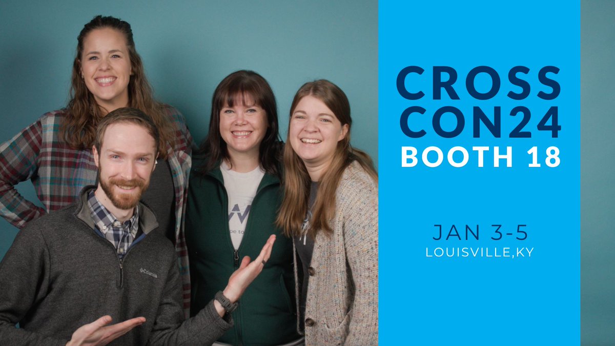 Come with us to make this generation one to remember at CROSS CON24! Make sure you visit BOOTH 18 to talk with Hannah, Jennifer, Kelly and Tyler about how God can use the gifts he’s given you to reach the last rows with the hope of the gospel!
You in?
<a href="/CROSS_con/">CROSS</a> #crosscon24