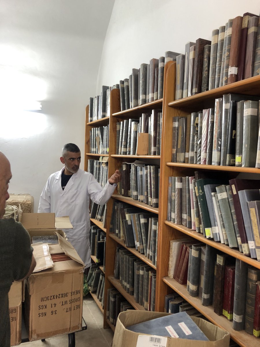ml_russo's tweet photo. Surface cleaning, preservation measures against insects and moulds, rehousing: together we take care of the written memory of the Al-Jazzar Mosque in Akka, Israel. 
@CSMC_Hamburg @ALIPHFoundation https://t.co/9BgcCP8lf7