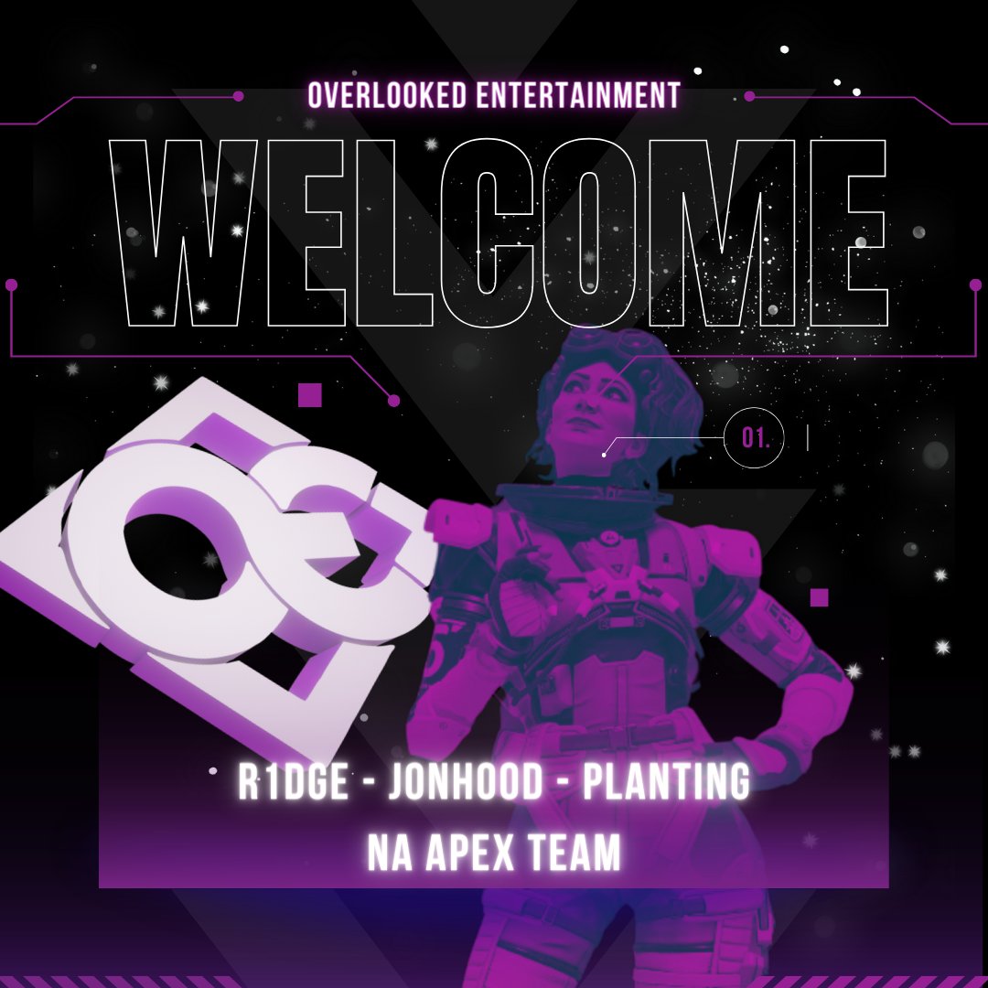 Overlooked_Ent's tweet photo. Our new Apex Team dropping hot into NA ALGS and future tournaments!!
Welcome to Overlooked Entertainment!

@thejonhood 
@R1dge13 
@RichPoma1998 

#ApexLegends #ALGS #OE https://t.co/15UuLN9KX9