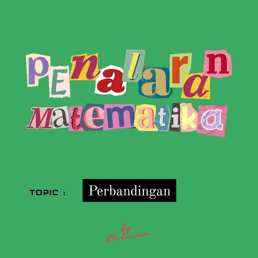 uranays's tweet photo. ೃ⁀➷ "Belajar UTBK apa hari ini? "

subtes : PM
Topic    : Perbandingan
with @litieum https://t.co/5ncwhllWH6