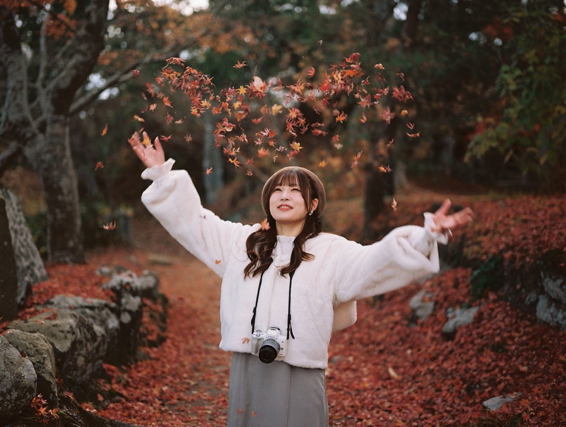KazuD51's tweet photo. もみじあそび
2023.11.28.
仙台・松島
Model : #まいちご ちゃん
@maichigo10_30
#ポートレート
#フィルムで切り撮るポートレート
#写真好きな人と繋がりたい
#ポートレート好きな人と繋がりたい
#フィルムカメラ
#フィルムポートレート
#photo
#portrait
#film
#midiumformat https://t.co/UVpd0YfwJ2