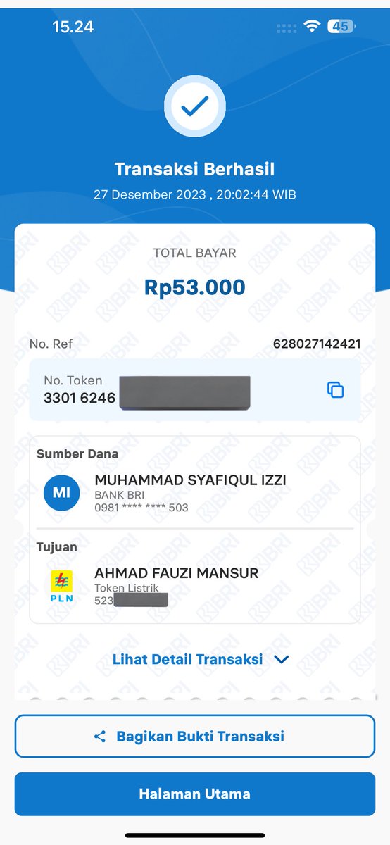 RekomAga's tweet photo. #FyiFreen beli token dilistrik mudah banget di BRImo @BANKBRI_ID auto ngga perlu takut listrik kehabisan listrik🐥 https://t.co/YbuCzqsRcY