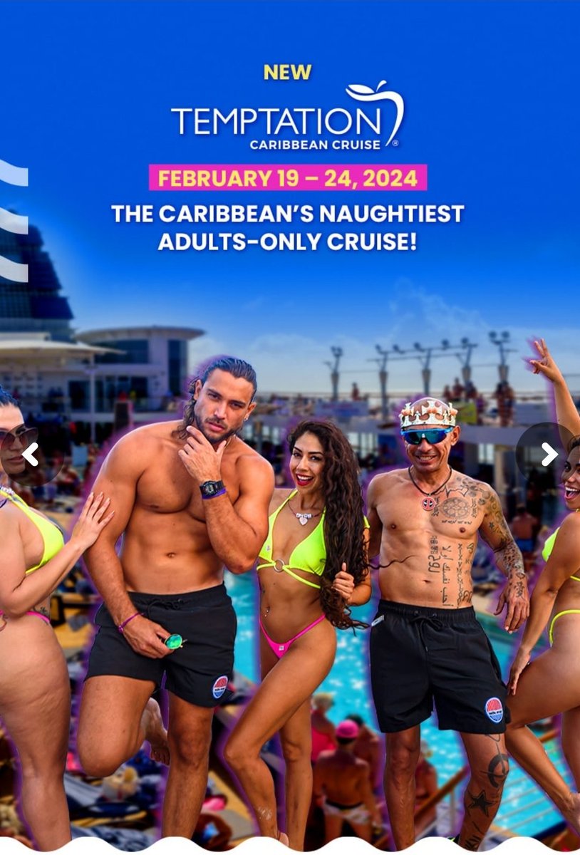 flightnhotels's tweet photo. Book Sky Suite for $8,300. Temptation Caribbean Cruise, Feb 19-24, 2024
🛳{https://t.co/2CvvQLpUaH}
#skysuite #Caribbean #miami #Nassau #cozumel #Bahamas #carnivalcruise #cruisenews #temptationexperience #adultsonly #forcouples #forsingles #partycruise #StormGerrit #Bitcoin https://t.co/OniHhG8Y2I