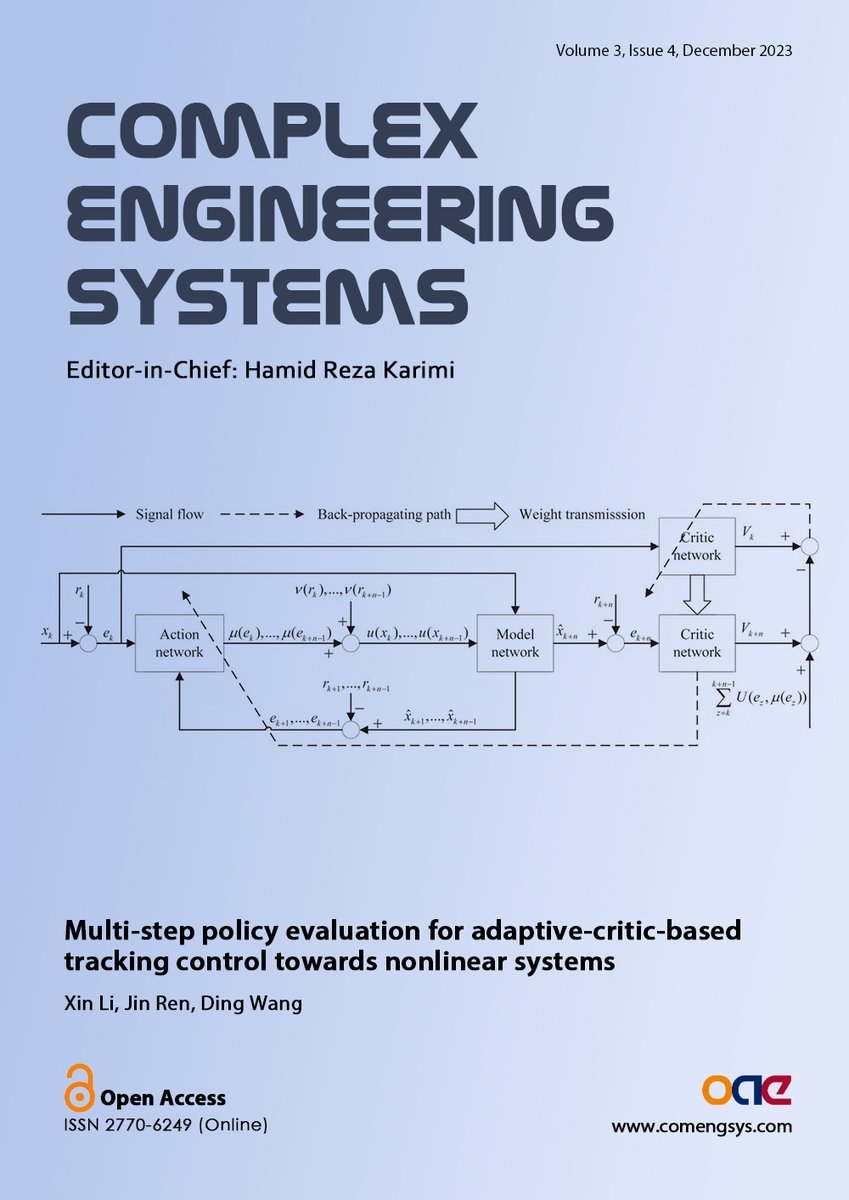 Invite you to read our articles in Volume 3 Issue 4 #CES
Details: oaepublish.com/volumes/comeng…
cover article: oaepublish.com/articles/ces.2…

Welcome to read and share~
cc @semisance @summarizedml @OAE_Publishing 
@YangQuanChen @mdiberna @mdiberna @ahmedallibhoy @cmkellett