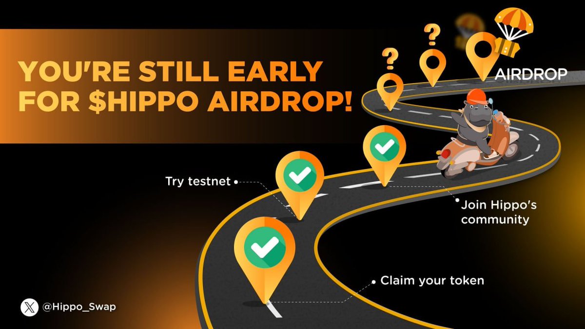 🚀 Calling all Hipper! You're still in time for the $HIPPO Airdrop! 
🌟 Support the development of Hippo Swap, and rest assured, the airdrop won't disappoint. 

Be a part with us and build the best solid product on Scroll together! 
discord.com/invite/GmhfBmh…

#NFT #airdrop #Hippo
